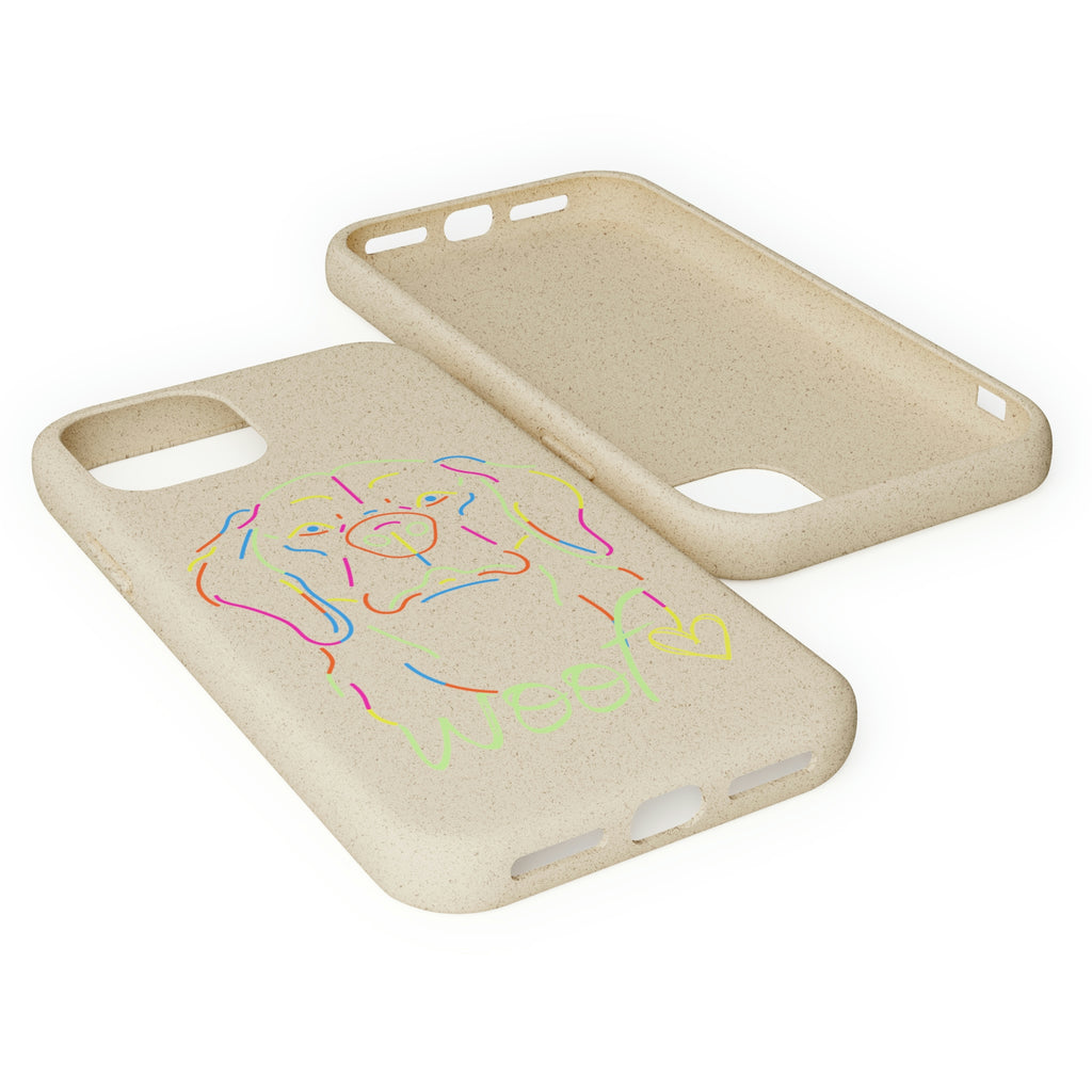 Neon Dog Biodegradable Cases