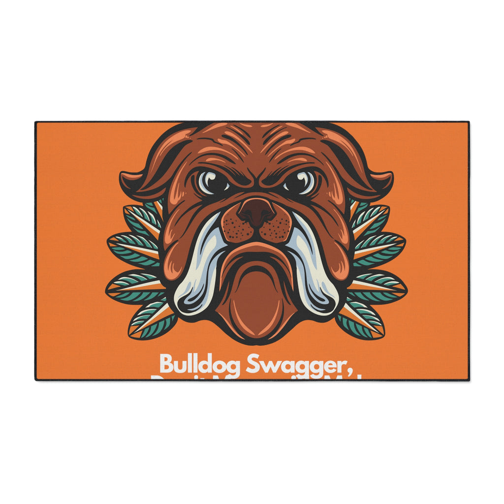 Bulldog Swagger Dog POD Heavy Duty Floor Mat