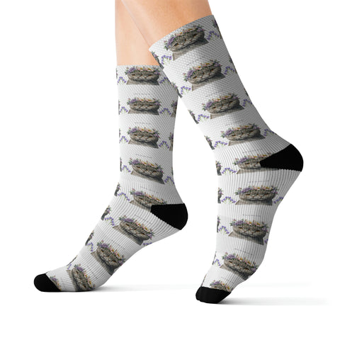 Meow Cat POD Sublimation Socks