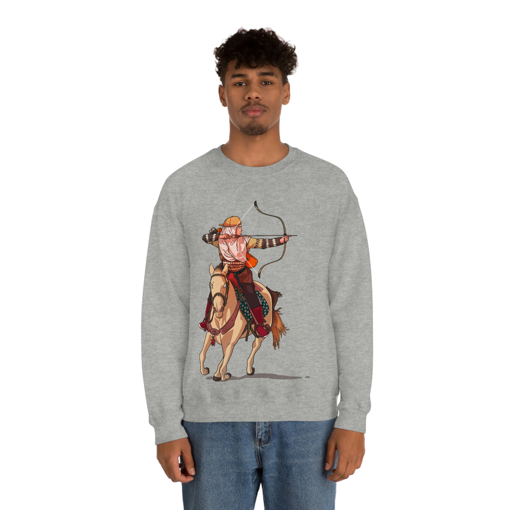 Backriding Horse POD Unisex Heavy Blend™ Crewneck Sweatshirt