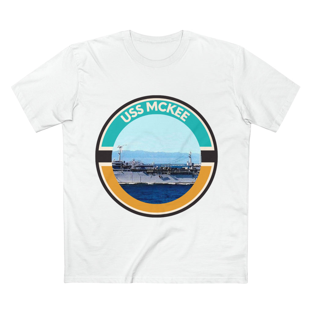 uss McKee United States Ships POD Men's Staple Tee