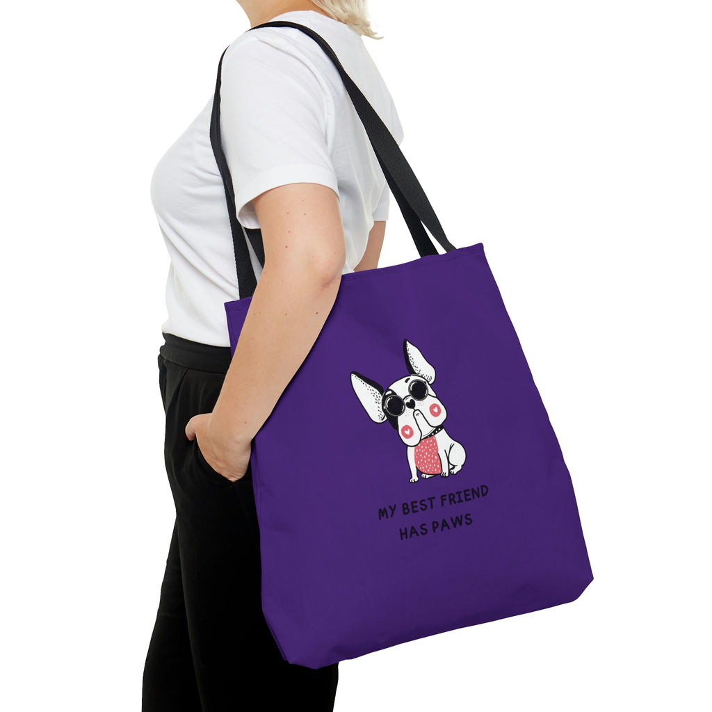 My Bestfriend Has Paws Dog POD Tote Bag (AOP)