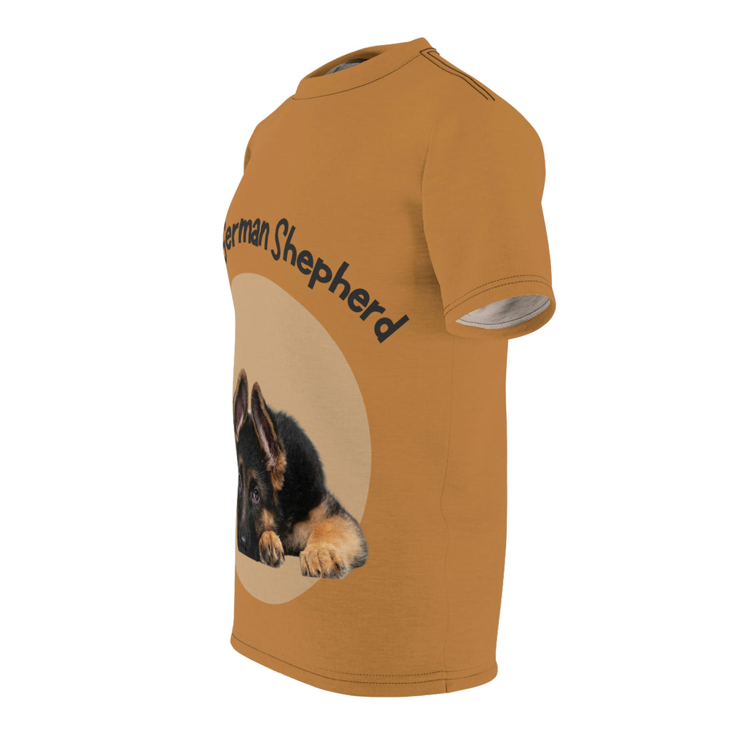 I love my German Shepherd Dog POD Unisex Cut & Sew Tee (AOP)