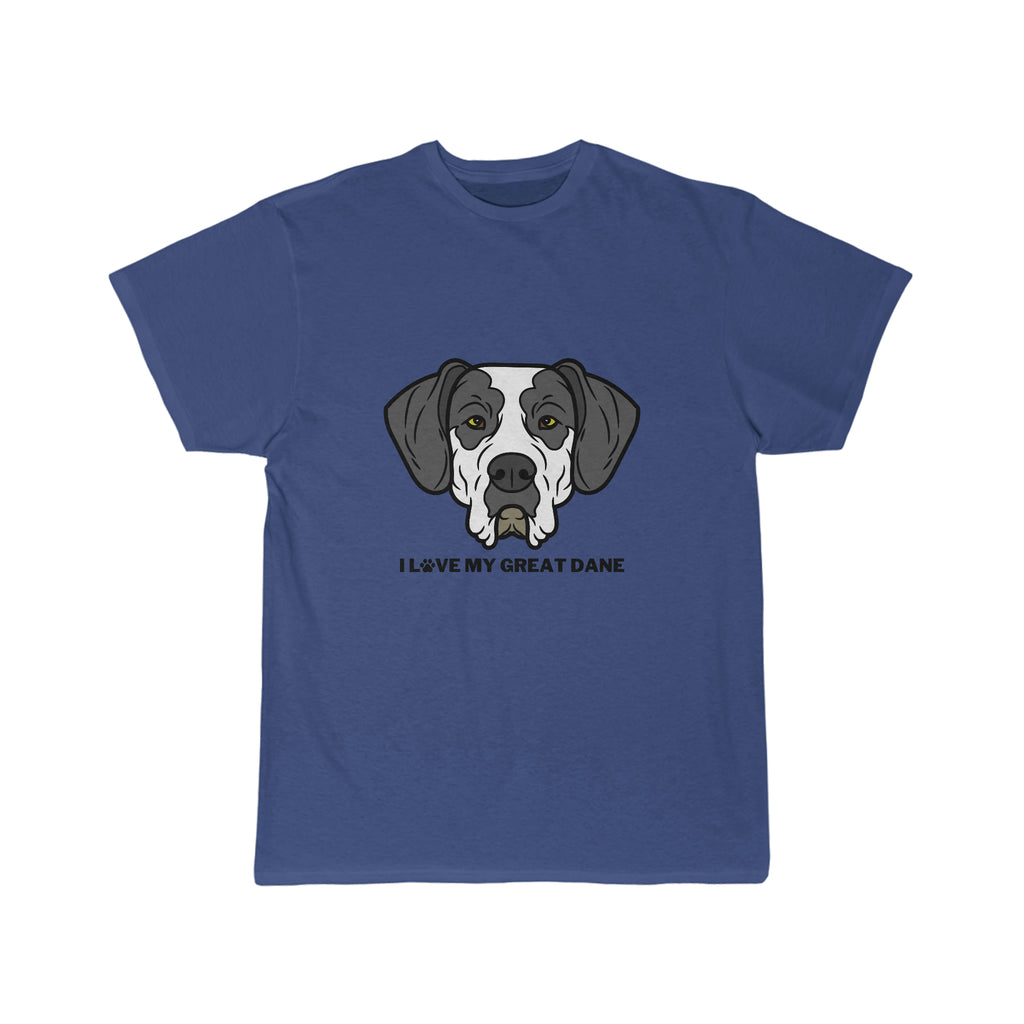 I love my Great Dane Dog POD Men's Short Sleeve Tee