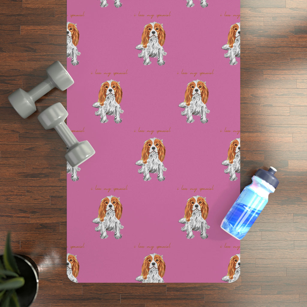 I love my Spaniel Dog POD Rubber Yoga Mat