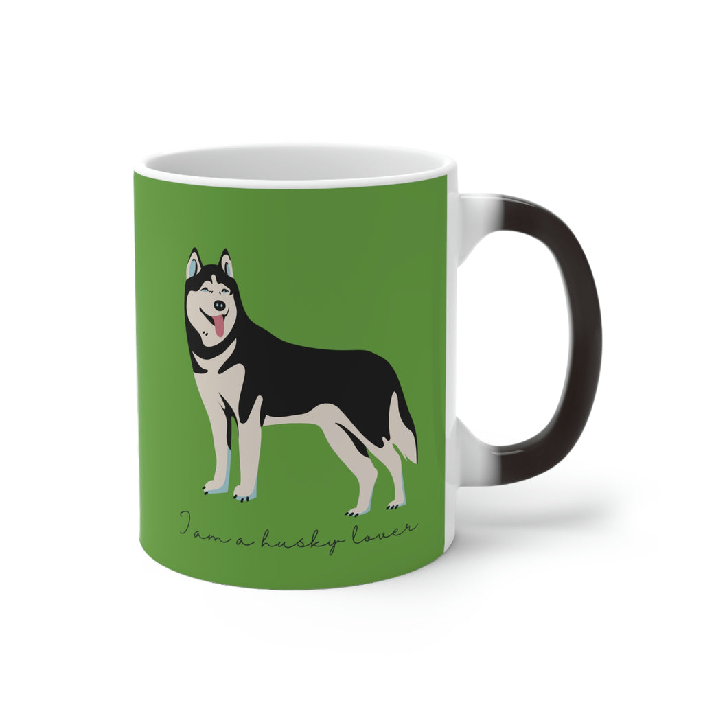 I love my Husky Dog POD Color Changing Mug