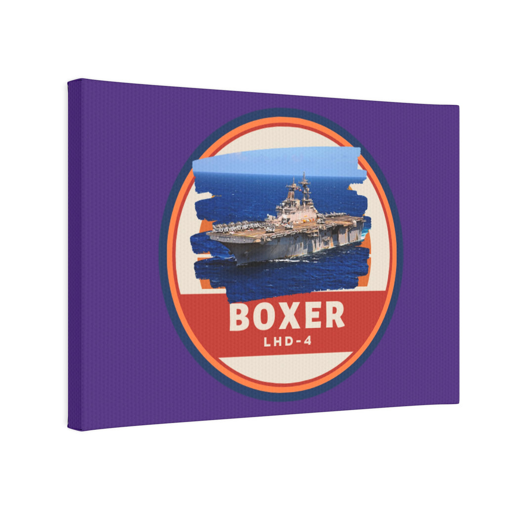 USS Boxer LHD-4 United States Ships POD Canvas Photo Tile