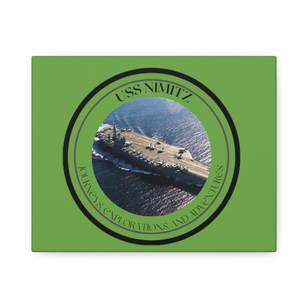 USS Nimitz CVN-86 United States Ships POD Polyester Canvas