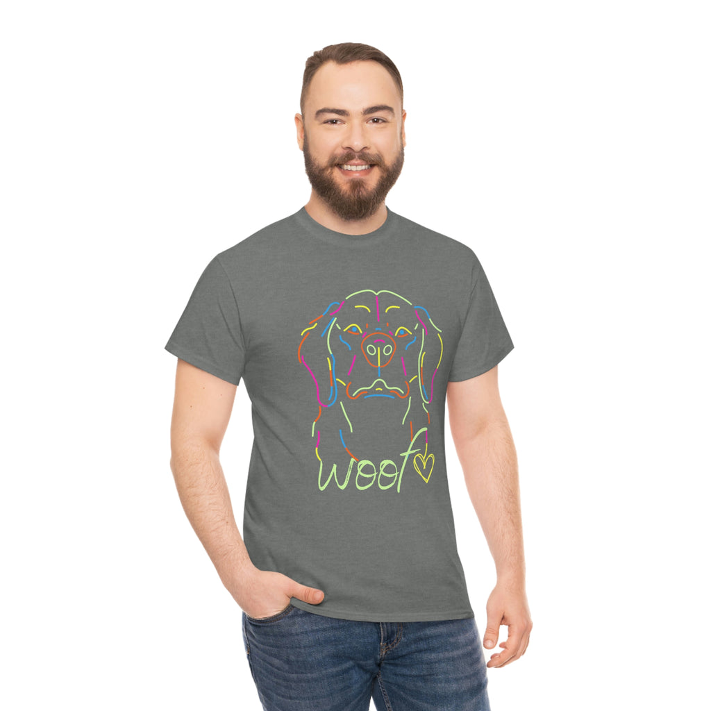 Neon Dog Unisex Heavy Cotton Tee