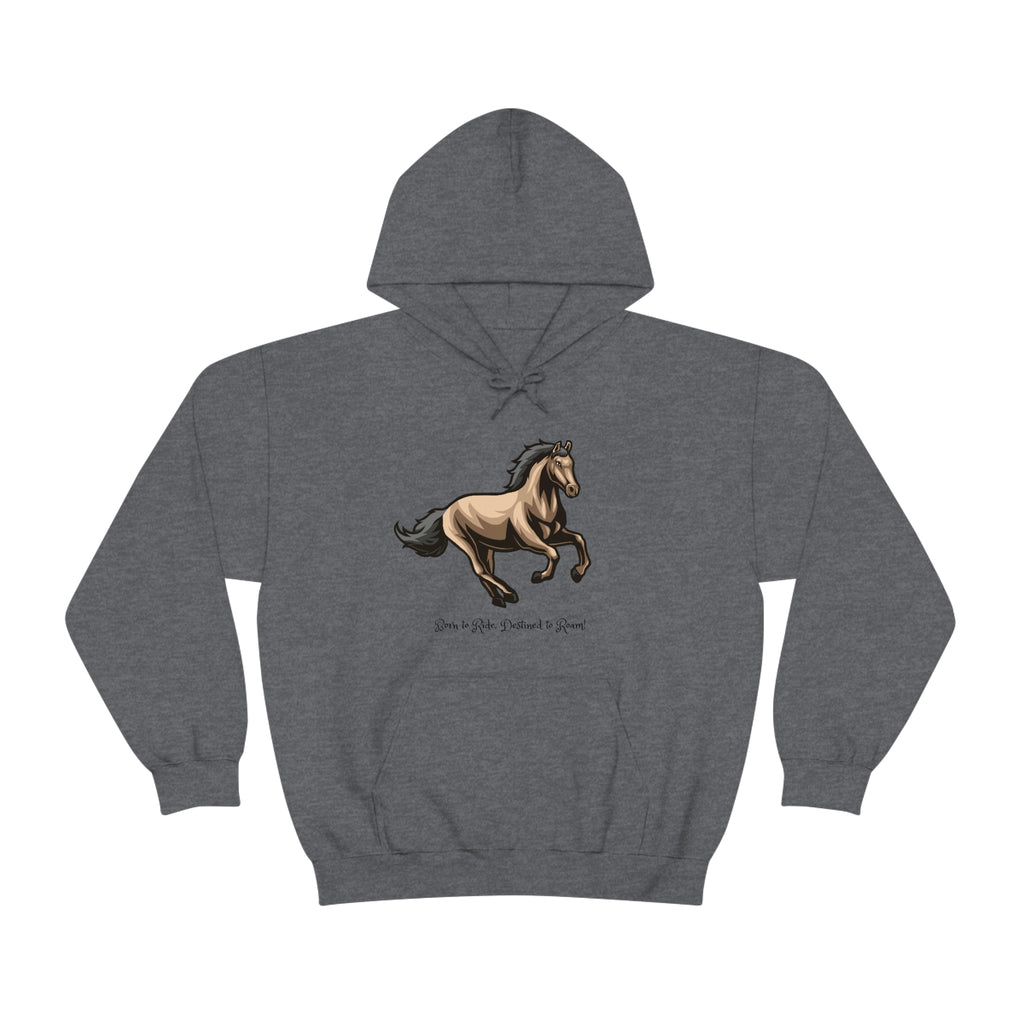 Born to Ride Horse POD Unisex Heavy Blend™ Hooded Sweatshirt