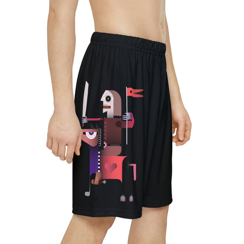 Skeleton Horse POD  Men’s Sports Shorts (AOP)