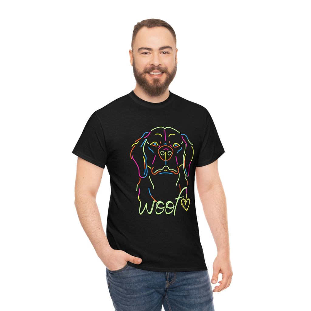 Neon Dog Unisex Heavy Cotton Tee