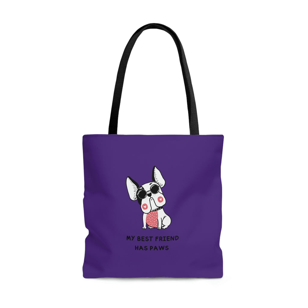 My Bestfriend Has Paws Dog POD Tote Bag (AOP)