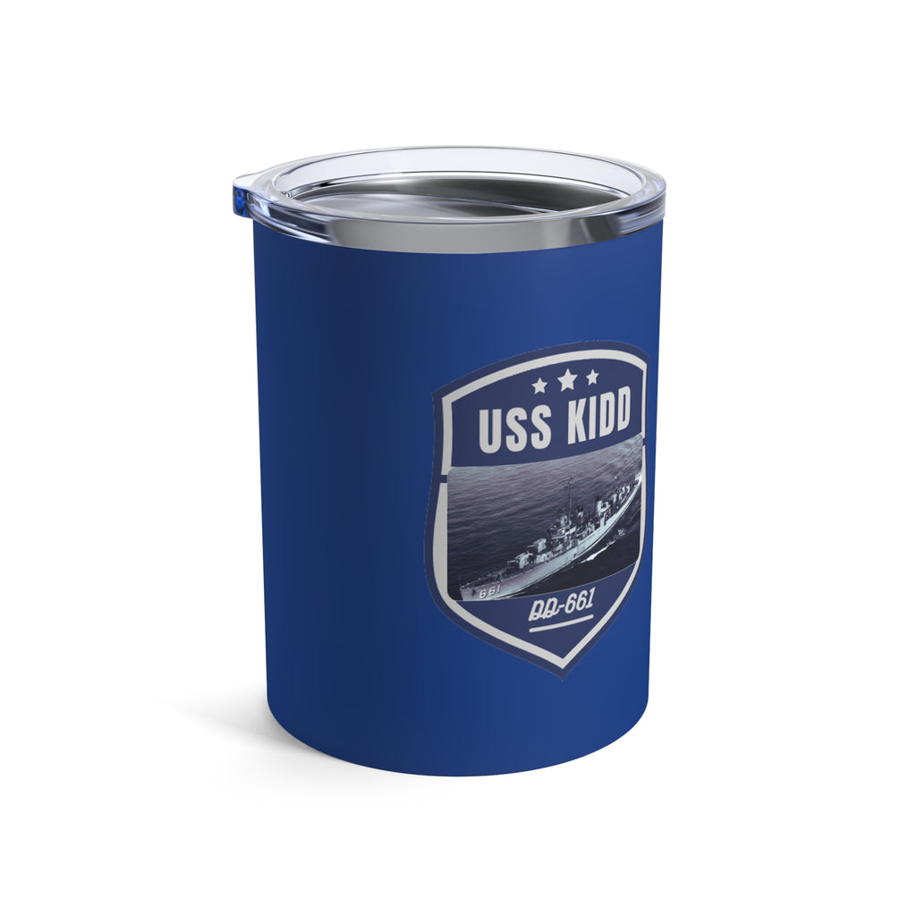 uss kidd DD-661 United States Ships POD Tumbler 10oz