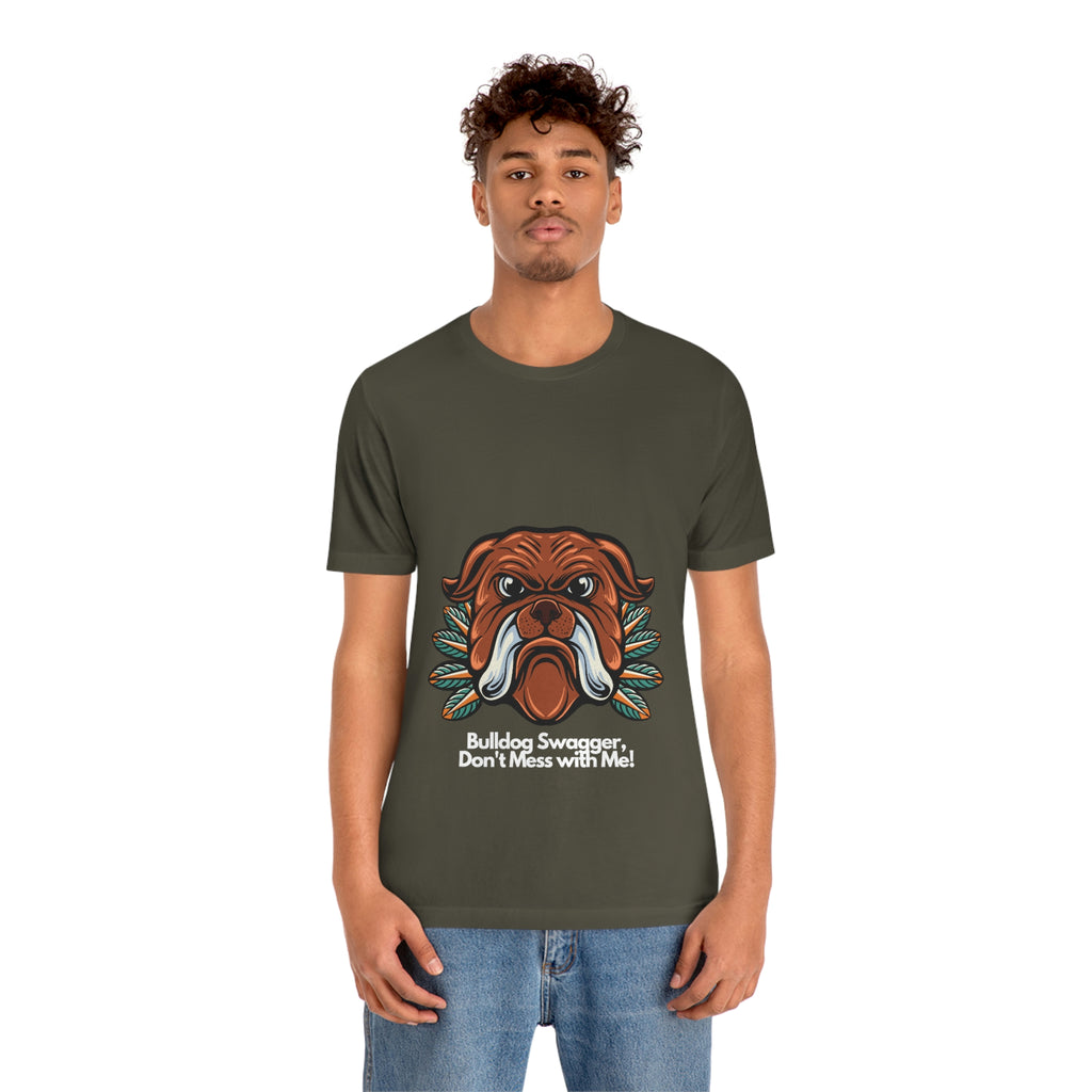 Bulldog Swagger Unisex Jersey Short Sleeve Tee POD