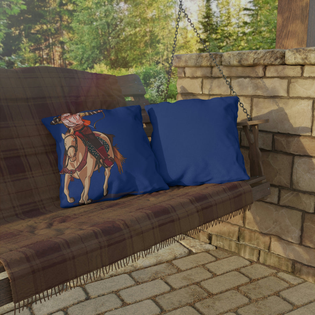 Makeup Horse POD Outdoor Pillows