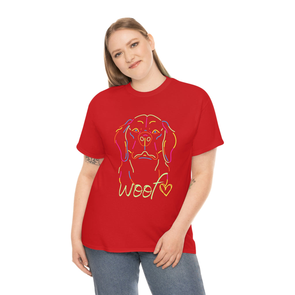 Neon Dog Unisex Heavy Cotton Tee