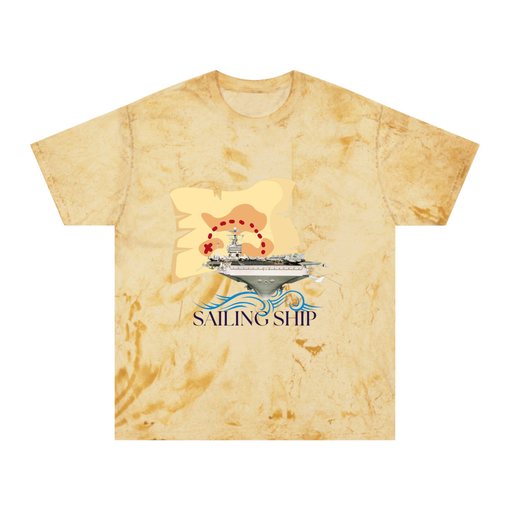 USN POD Navy Ship  Unisex Color Blast T-Shirt