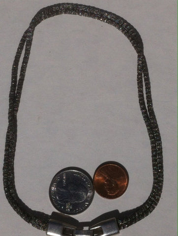 Vintage Metal Chain Choker Necklace, Multiple Tiny Strands, Vintage Choker Necklace is 13 inches long, Ladies Choker Necklace, Beautiful