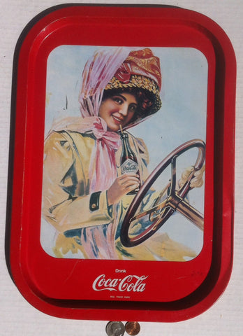 Vintage Coca Cola Metal Tin Tray Pan, Vintage Coke Tin Tray, Coca Cola Soda, Coca Cola Bottling Company, Soda Pop Tin Tray, Tin Collectible