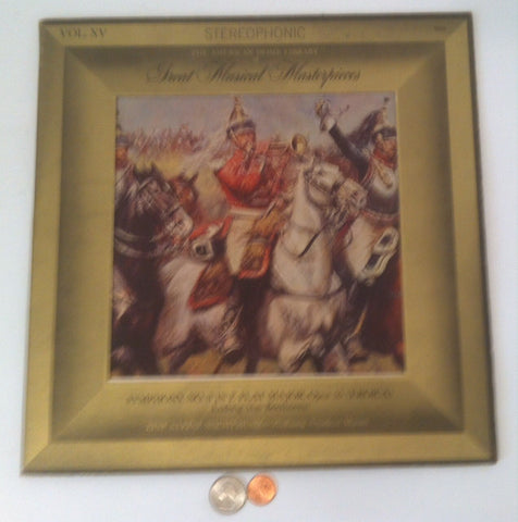 Vintage LP Album Great Musical Masterpieces, Symphony No. 3 in E Flat Major, Opus 55, Ludwig Von Beethoven, Fold Out Record Album, Nice