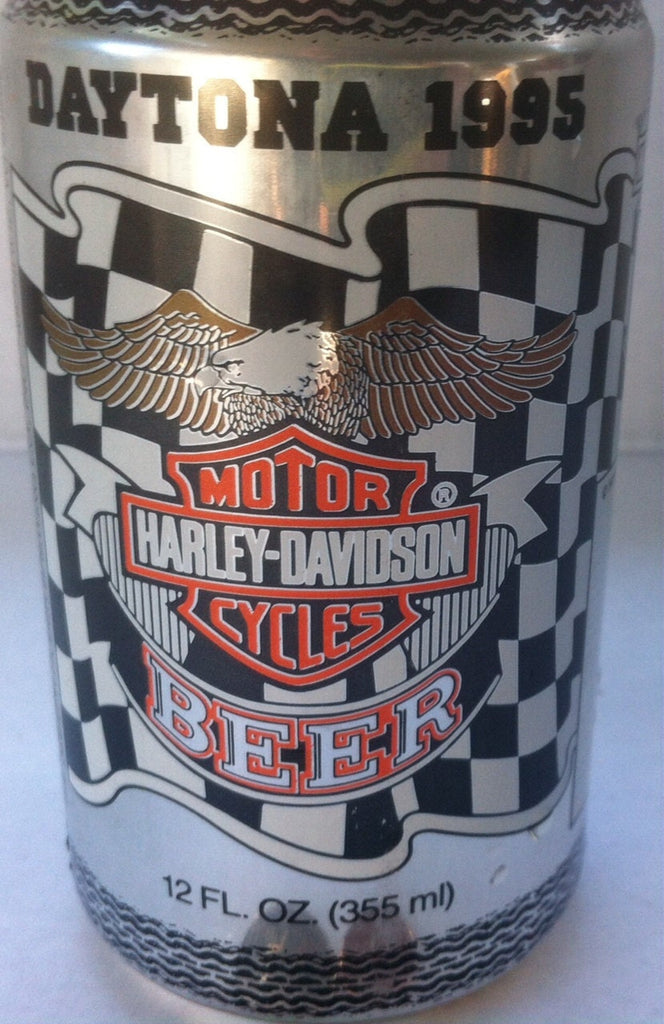 Vintage 1995 Daytona Harley Davidson Beer Can, Collectible Beer Can, Harley Davidson Motorcycles,  Daytona Beach, Cruise the Beach, Biker