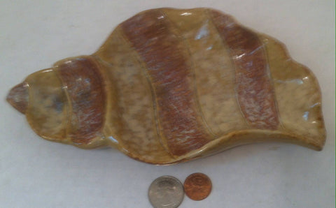 Vintage Retro Ceramic Ashtray, Home Decor, Cigarette and Cigar Holder, 8 1/2 x 5 inches, Nice Vintage Ashtray