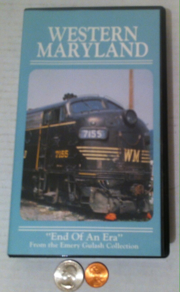 Vintage 1988 Movie on Nice VHS, Western Maryland "End of an Era" from the Emery Gulash Collection