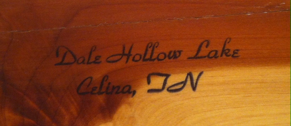 Vintage Wooden Box, Storage Box, Stash Box, 5 x 4 x 2, Mother, Dale Hollow Lake, Celina, TN, Redwood Box, Quality Made Box