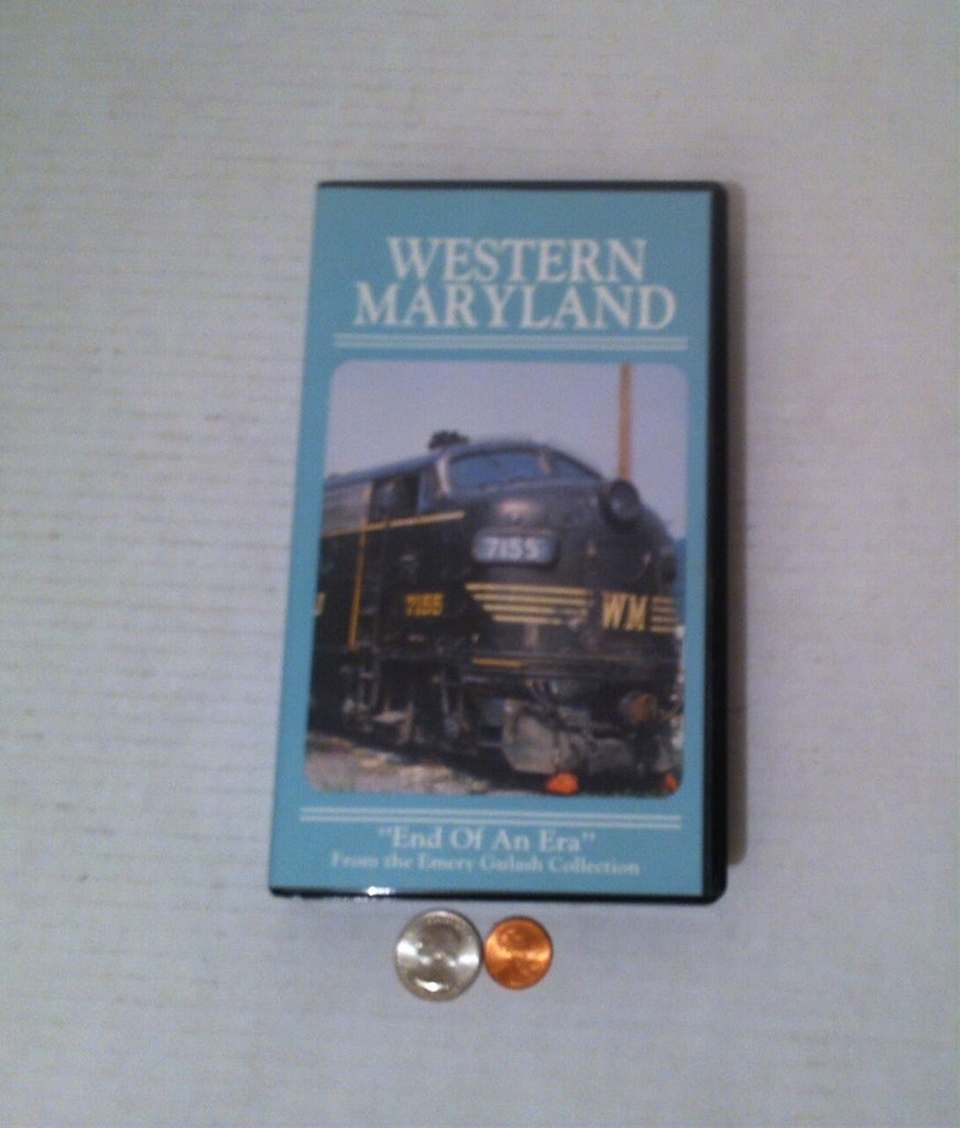 Vintage 1988 Movie on Nice VHS, Western Maryland "End of an Era" from the Emery Gulash Collection