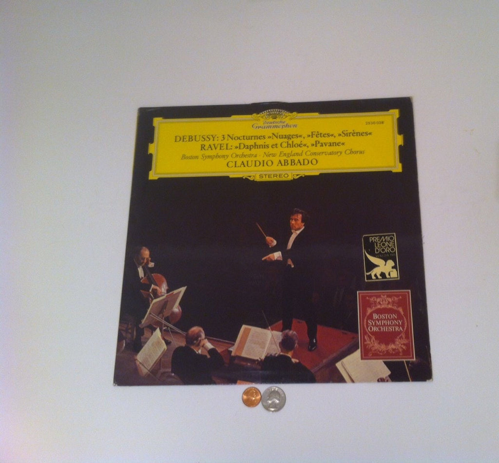 Vintage Music Album, LP, Vinyl, Deutsche Grammophon, Boston Symphony Orchestra, New England Conservatory Chorus