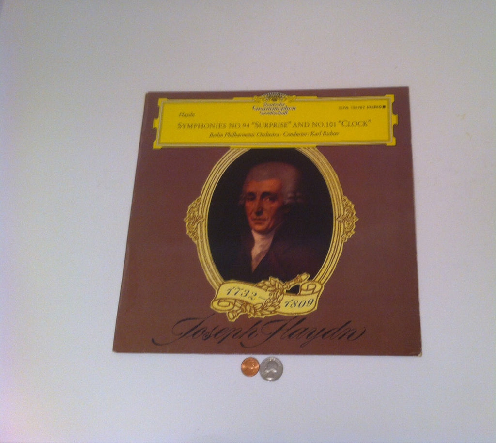 Vintage Music Album, LP, Vinyl, Berlin Philharmonic Orchestra, 1732-1809, Joseph Haydn