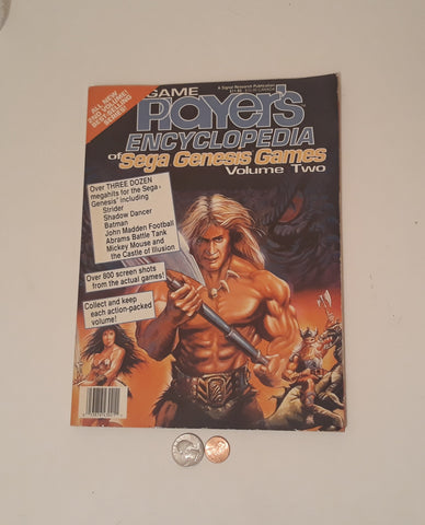 Vintage 1991 Game Player's Encyclopedia of Sega Genesis Games, Volume Two