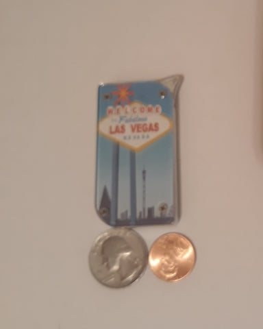 Vintage Metal Lighter, Cigarette, Cigars, Metal Las Vegas Lighter, Fun Lighter, Works