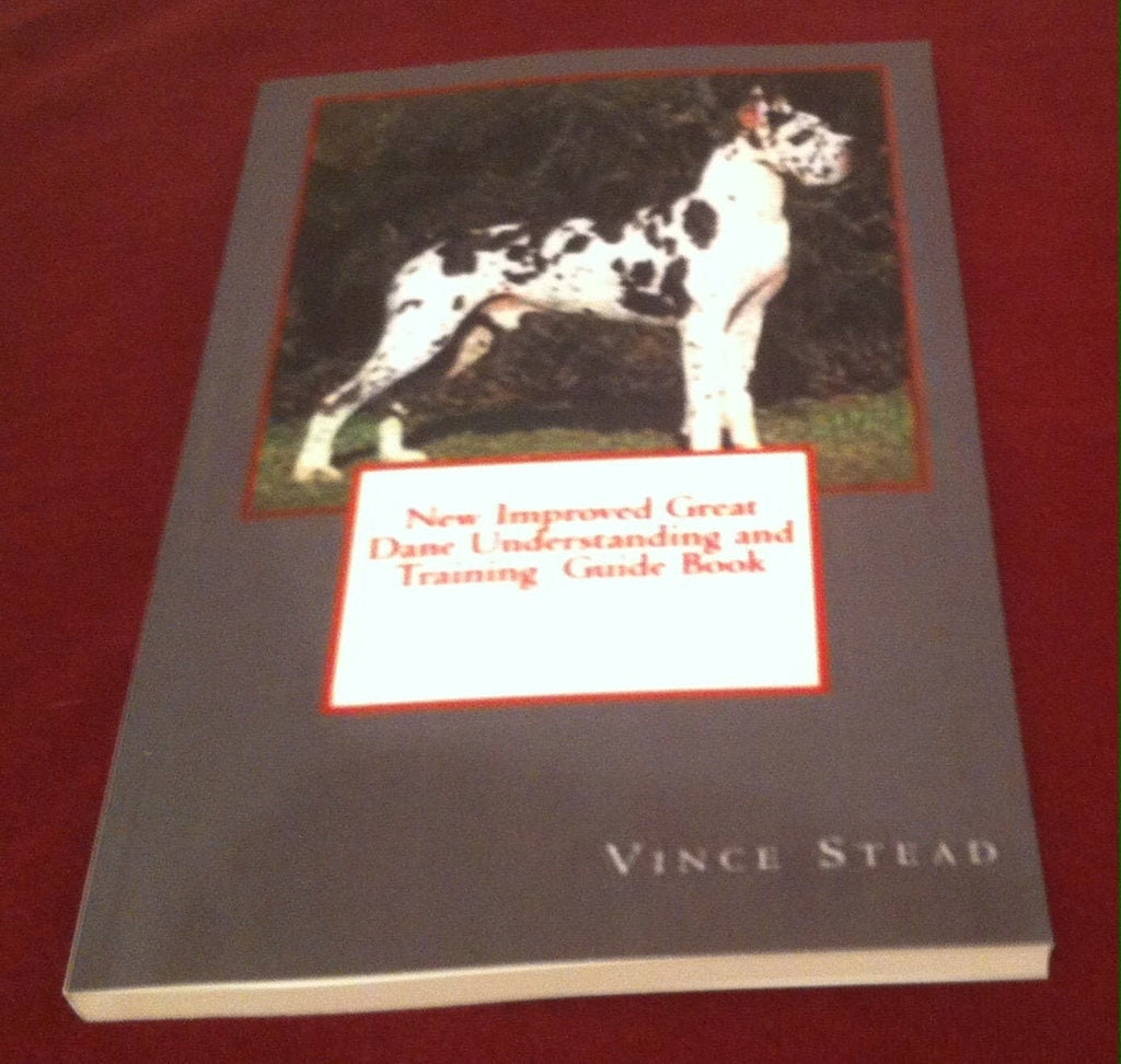 Paperback Book New Improved Great Dane Understanding and Training Guide Book