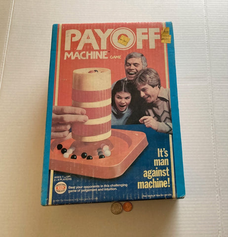 Vintage 1978 Unopened Factory Sealed Payoff Machine Game, Made in USA, Ideal Toys.