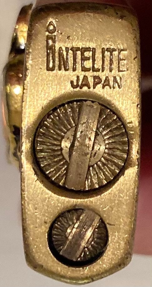 Vintage Metal Brass Lighter, Big Nose Man, Cigarette, Cigars, Made in Japan, Intelite, Fun Lighter. No Fluid