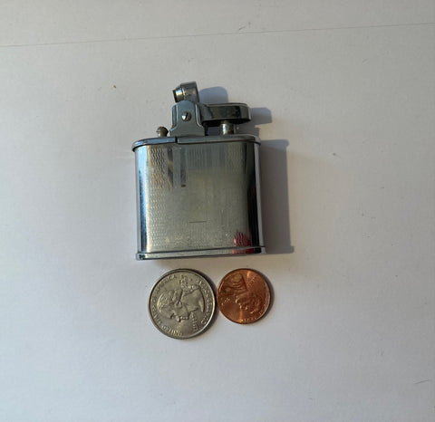 Vintage Metal Lighter, Table, Made in Japan, Old Vintage Lighter, Cigars, Cigarettes, More