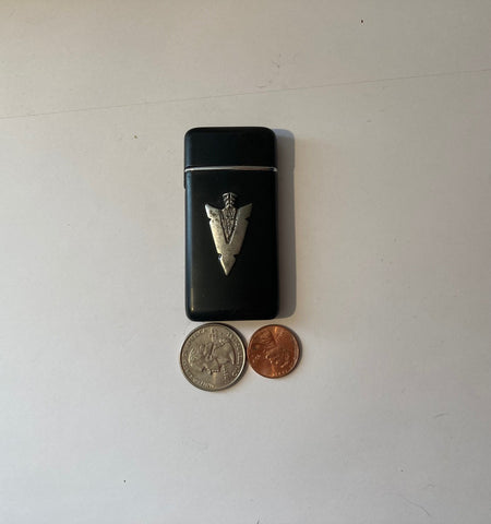 Vintage Metal Lighter, Arrow Head, Old Vintage Lighter, Cigars, Cigarettes, More