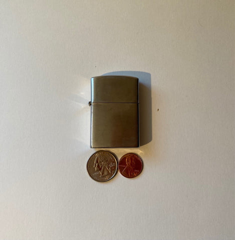 Vintage Metal Lighter, Rogers, Made in USA, Cigars, Cigarettes, More