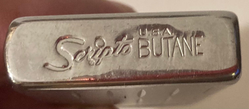 Vintage Metal Lighter, Scripto, Made in USA, Cigarettes, More