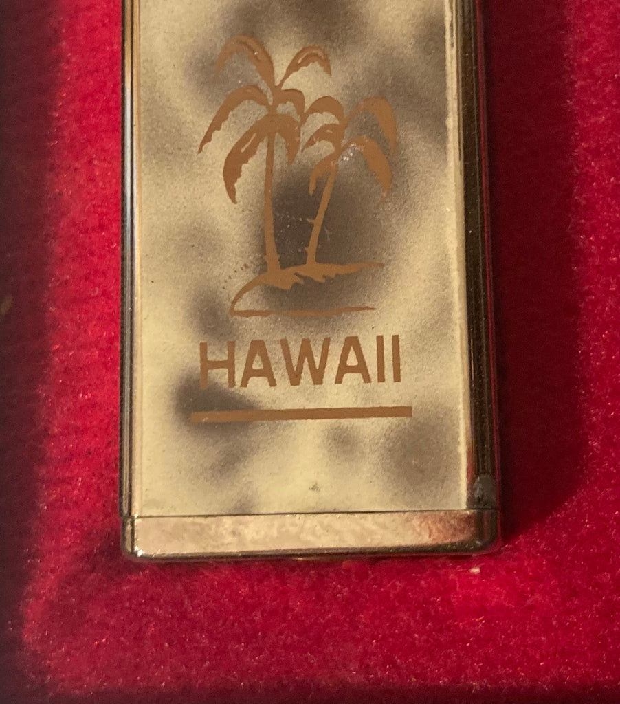 Vintage Metal Lighter, Hawaii, Cigarettes, More