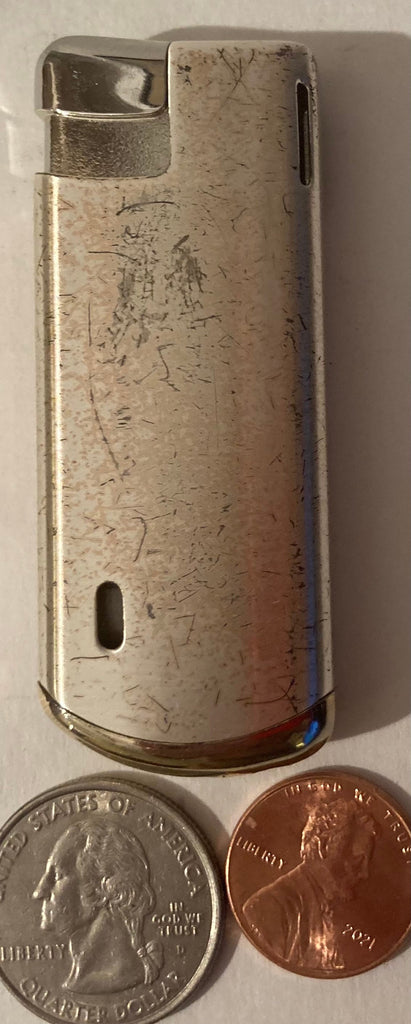 Vintage Metal Lighter, Colibri, Silver, Cigarettes, More