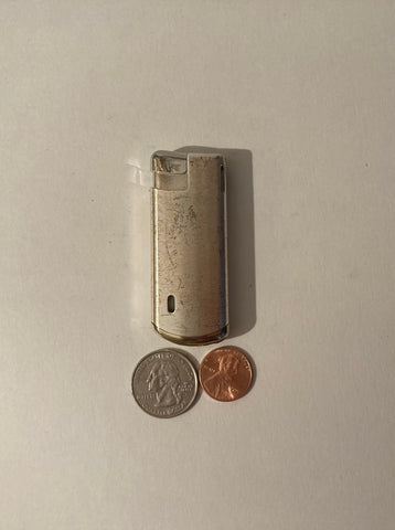 Vintage Metal Lighter, Colibri, Silver, Cigarettes, More