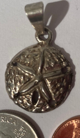 Vintage Sterling Silver 925 Metal Charm, Star Fish, Pendant for Necklace, Bracelet, Ankle, Fashion, Quality, Precious Metal, Nice