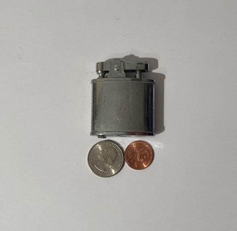 Vintage Metal Lighter, Manor, Made in Japan, Cigarettes, Cigars, Smoking, More