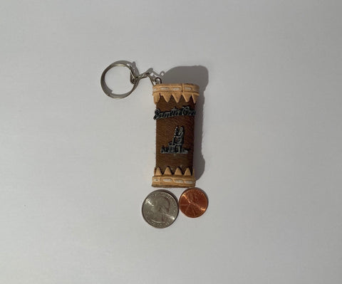 Vintage Leather Cigarette Lighter Holder, Case, Santa Cruz, Small Bic Lighter Holder, Smoking, Fire, Flame, Lighter Protector