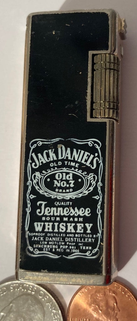 Vintage Metal Lighter, Jack Daniel's Whiskey, Nice,, Cigarettes, More