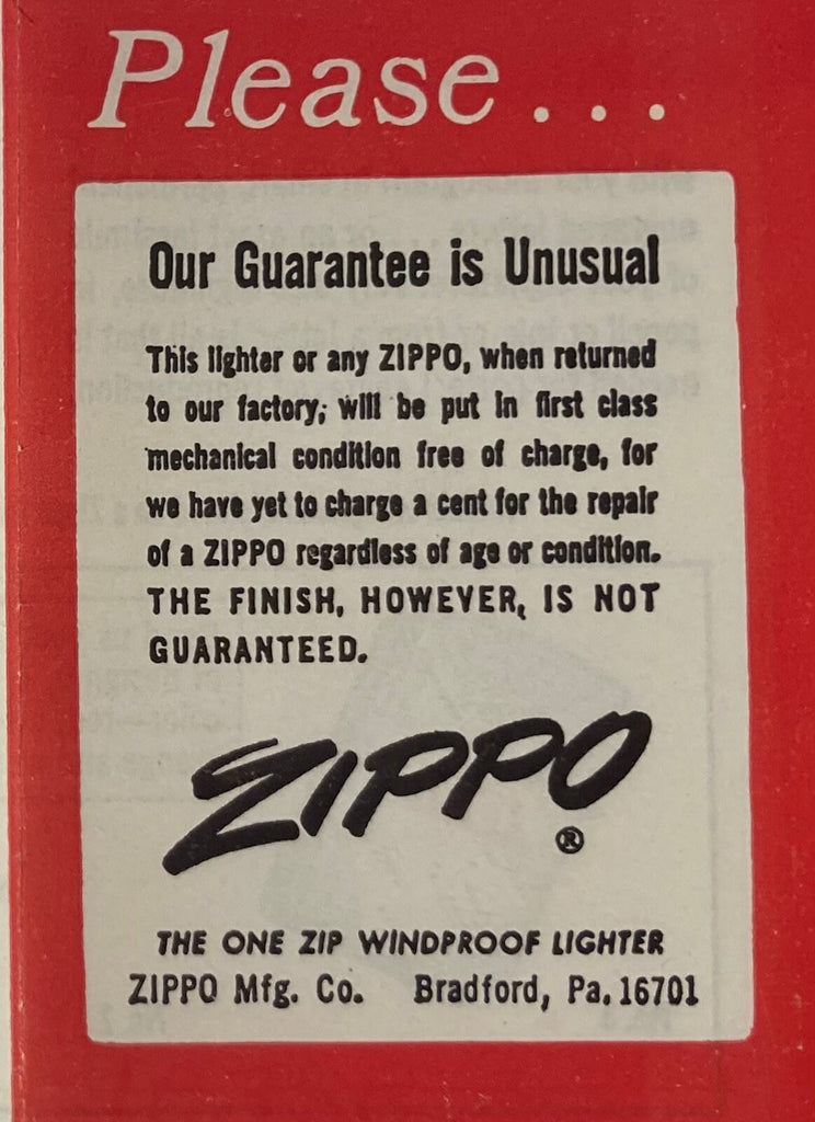 Vintage Metal Zippo Lighter, Slim, U.S.S. Fairfax County LST-1193, Navy, Command Lighter, Tank Landing Ship, Zippo, Made in USA, Cigarettes