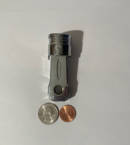 Vintage Metal Lighter, Double Piston, Nice, Cigarettes, Cigars, Smoking, Tobacco Accessory, More